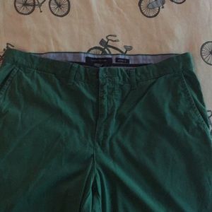 Green men's pants