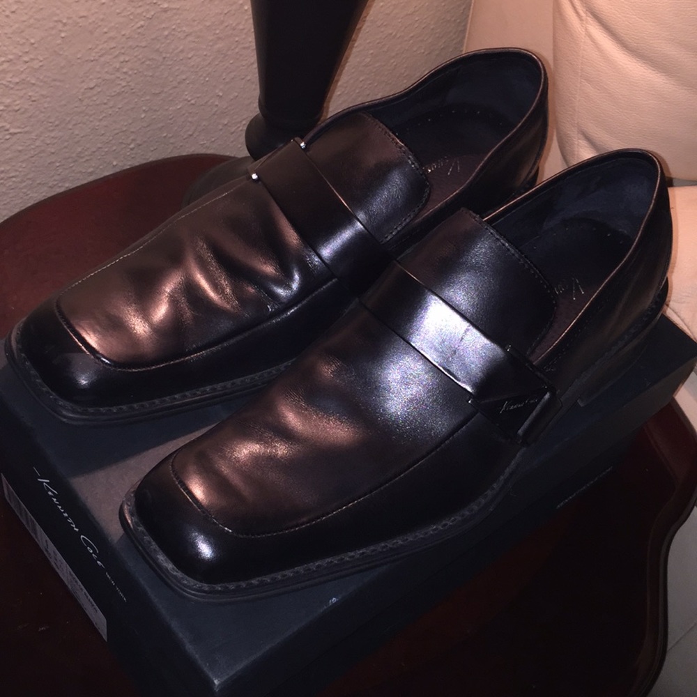 Men's Kenneth Cole Edge Of Reason Black Leather