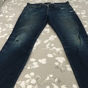 AG men's Graduate vintage jeans.