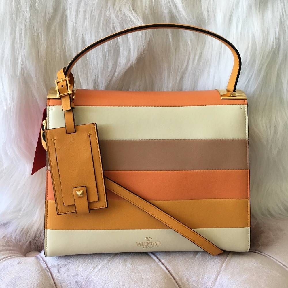 NEW VALENTINO Navajo Couture Satchel/Crossbody