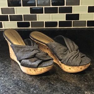 Like new - denim sandal