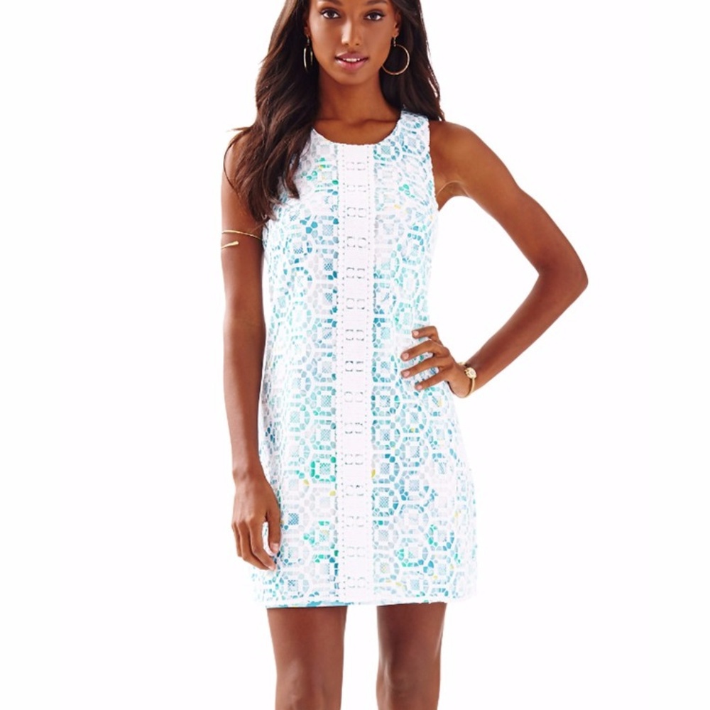 Lilly Pulitzer Rosalie Lace Shift-Dress