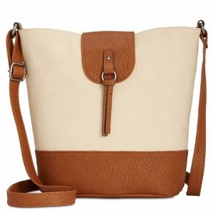 Style & Co Vvini Cross Body Bucket Handbag