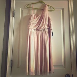 One Shoulder Midi Dress