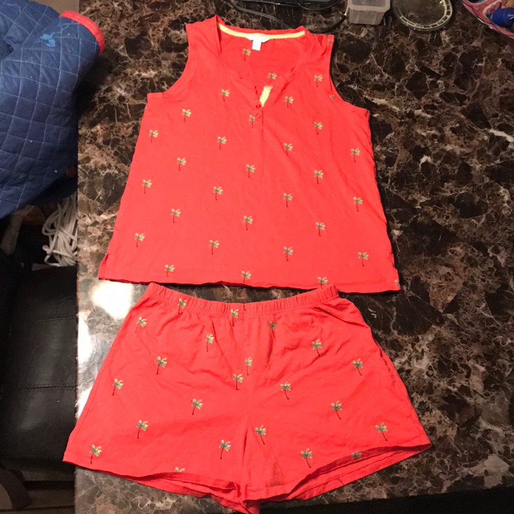 Palm tree Two piece pajamas