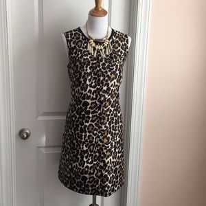 NWOT J. Crew sateen sheath dress