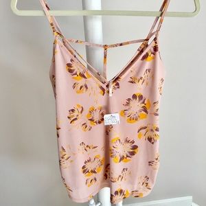 NWT Free People floral tank