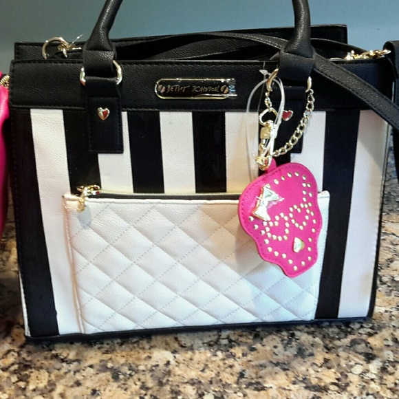 Betsey Johnson Handbags - Hold Betsey johnson  bag in bag satchel NWT