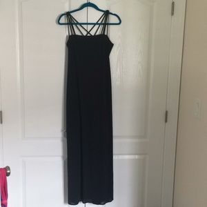 Dark blue formal maxi by Shelli Segal