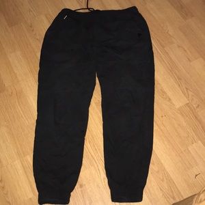 Pink Dolphin Black Joggers