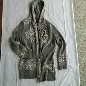 Eddie Bauer hooded sweater