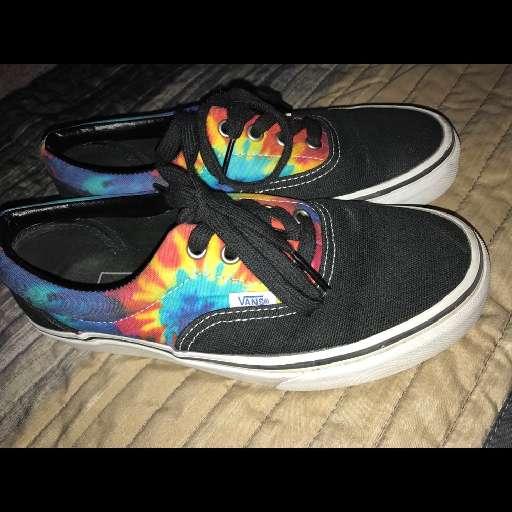 Tie Dye Vans LIKE NEW