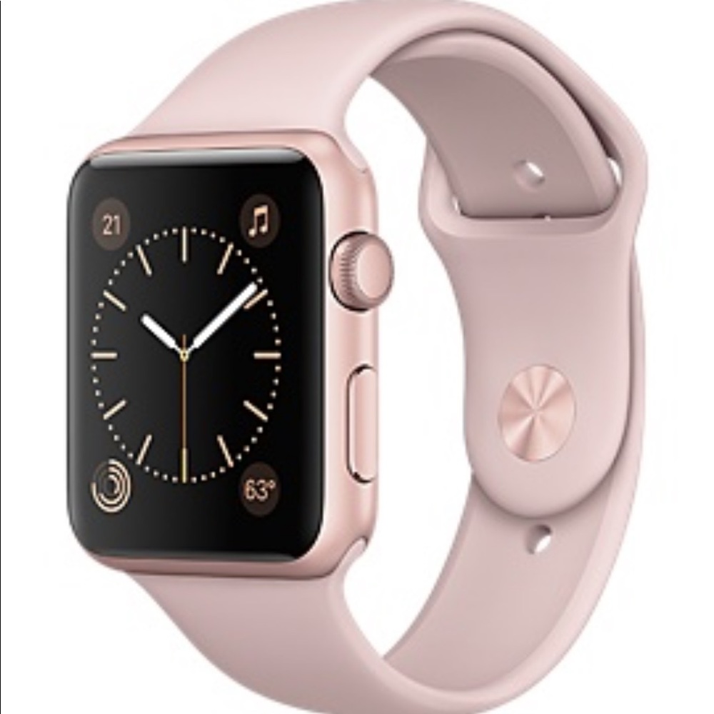 Pink Apple Watch series 1