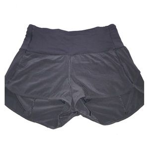 Lululemon high waisted speed shorts size 6
