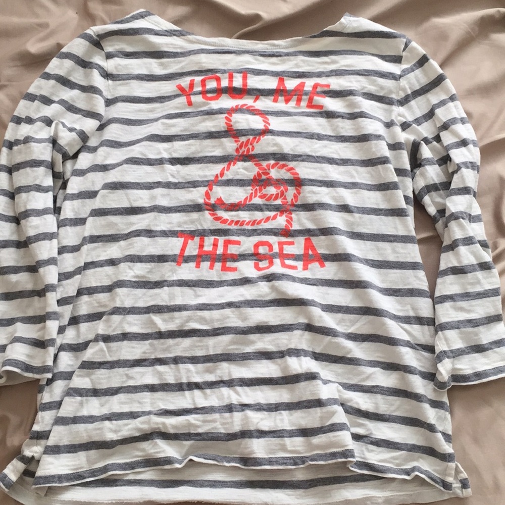 You,Me, & The Sea; long sleeve; large