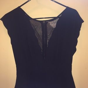 Urban Outfitters Mesh V-Neck Dress