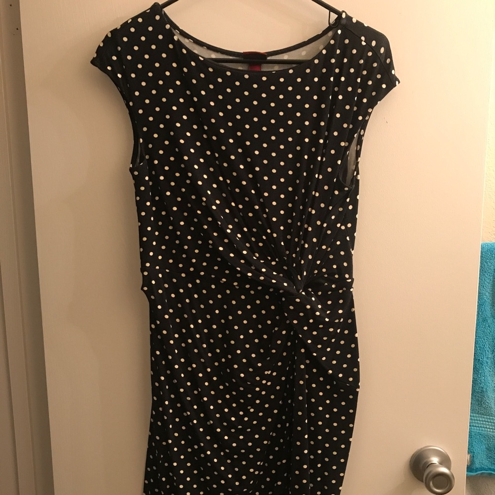 Marina cap sleeved dress