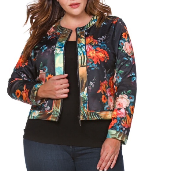 🍂🍂Floral Blazer🍂🍂 Very pretty🌸🌺🍁🍂💕💕💕💕 - Picture 2 of 6