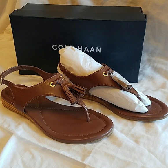Cole Haan Shoes - Cole Haan Rona grand brown leather sandals