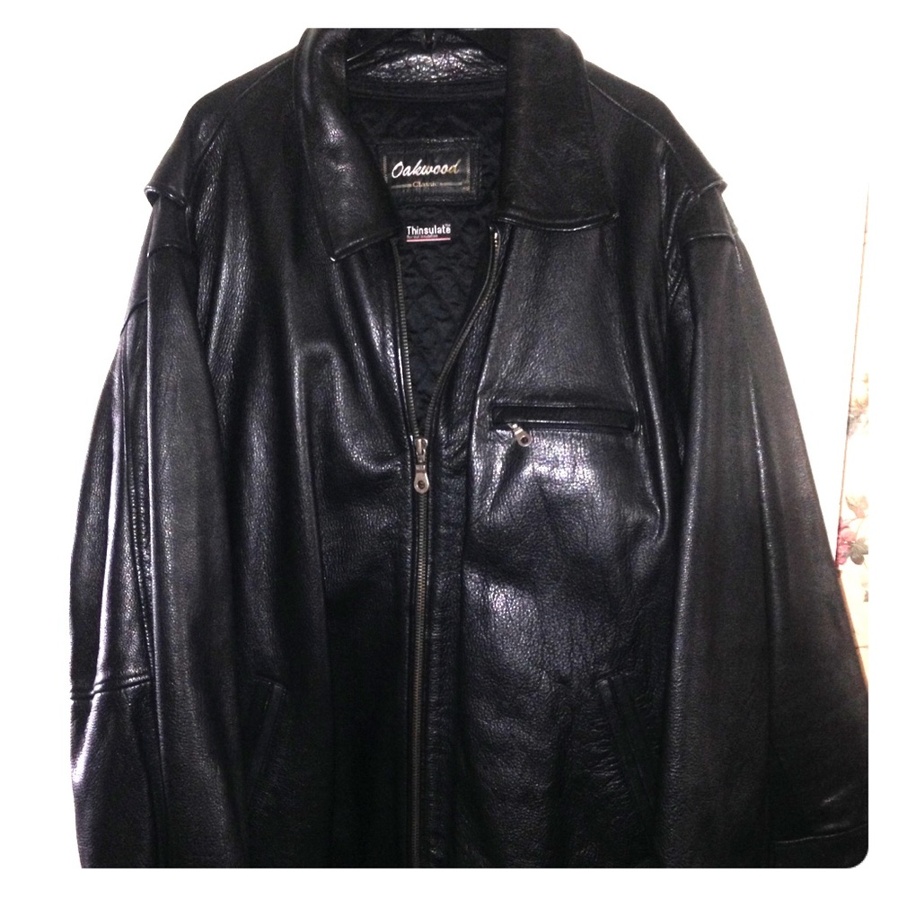 Leather jacket