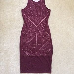 Mossimo midi body con dress