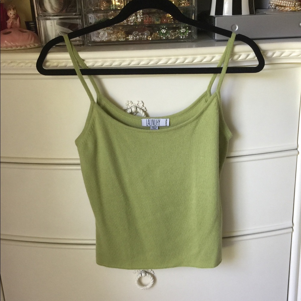 NWOT Laundry “90’s Clueless” Cashmere Camisole