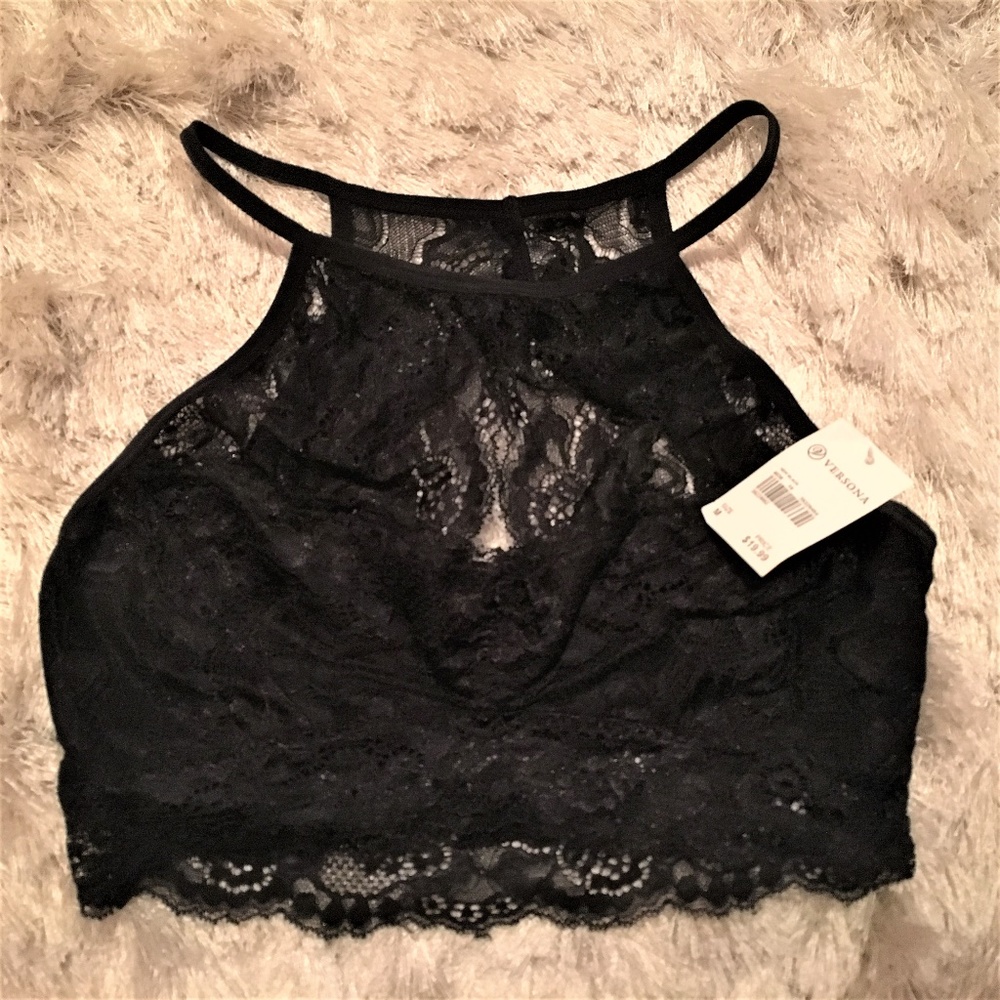 Halter Lace Bralette