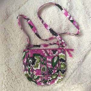 Vera Bradley Priscilla Pink Adjustable Crossbody