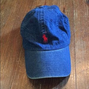 Denim Polo Base Ball Hat