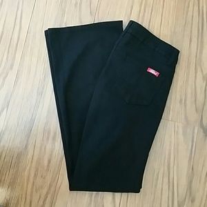 LIKE NEW!  Dickies SZ 7 juniors black