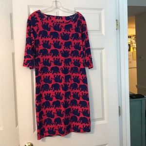 Lilly Pulitzer Cassie dress "Tusk In Sun" Small