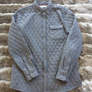 Five Four Men's Quilted Button Down Shirt Five Four Men's Quilted Button Down Shirt