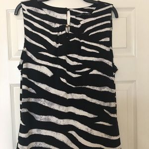 Like New Ivanka Trump Stretch Top/Shell - L