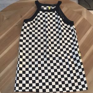 Zara Basic Checkered Dress