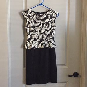 Ann taylor peplum dress