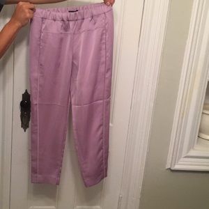 Lilac silk pant - Jcrew. New with tags never worn!