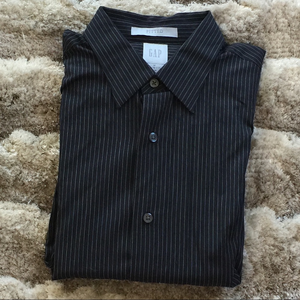 GAP Men's Long Sleeve Dress Shirt Tall
