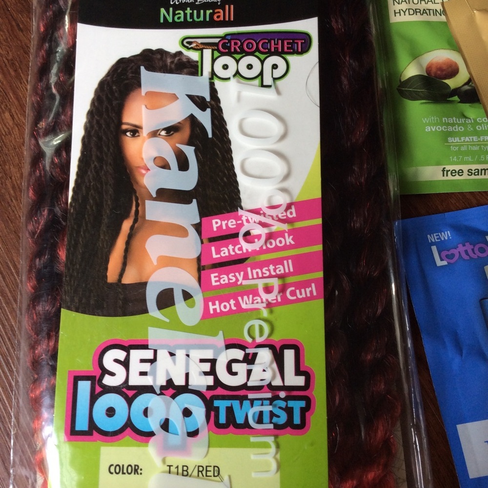 Senegal loop twist come with free gift