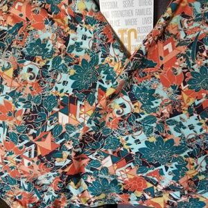 NWT - LLR TC Aztec & Floral Leggings