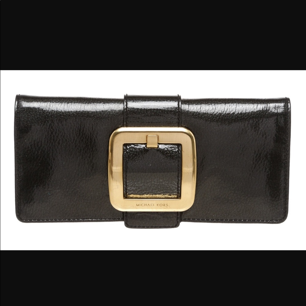 Black michael KORS clutch