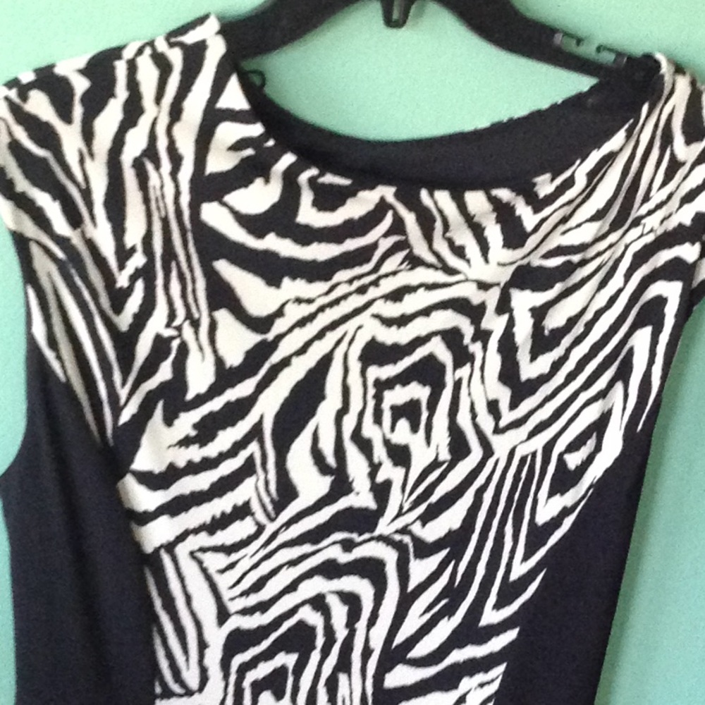 Misses medium animal print dress - sleek -