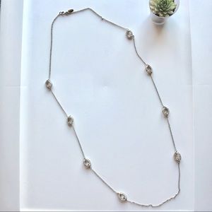 Ann Taylor Silver Necklace