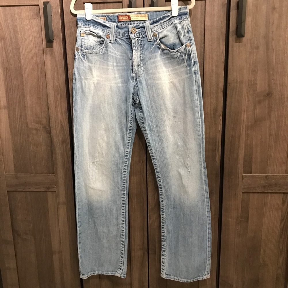 Big Star Voyager Straight Relaxed Blue Jeans 32R