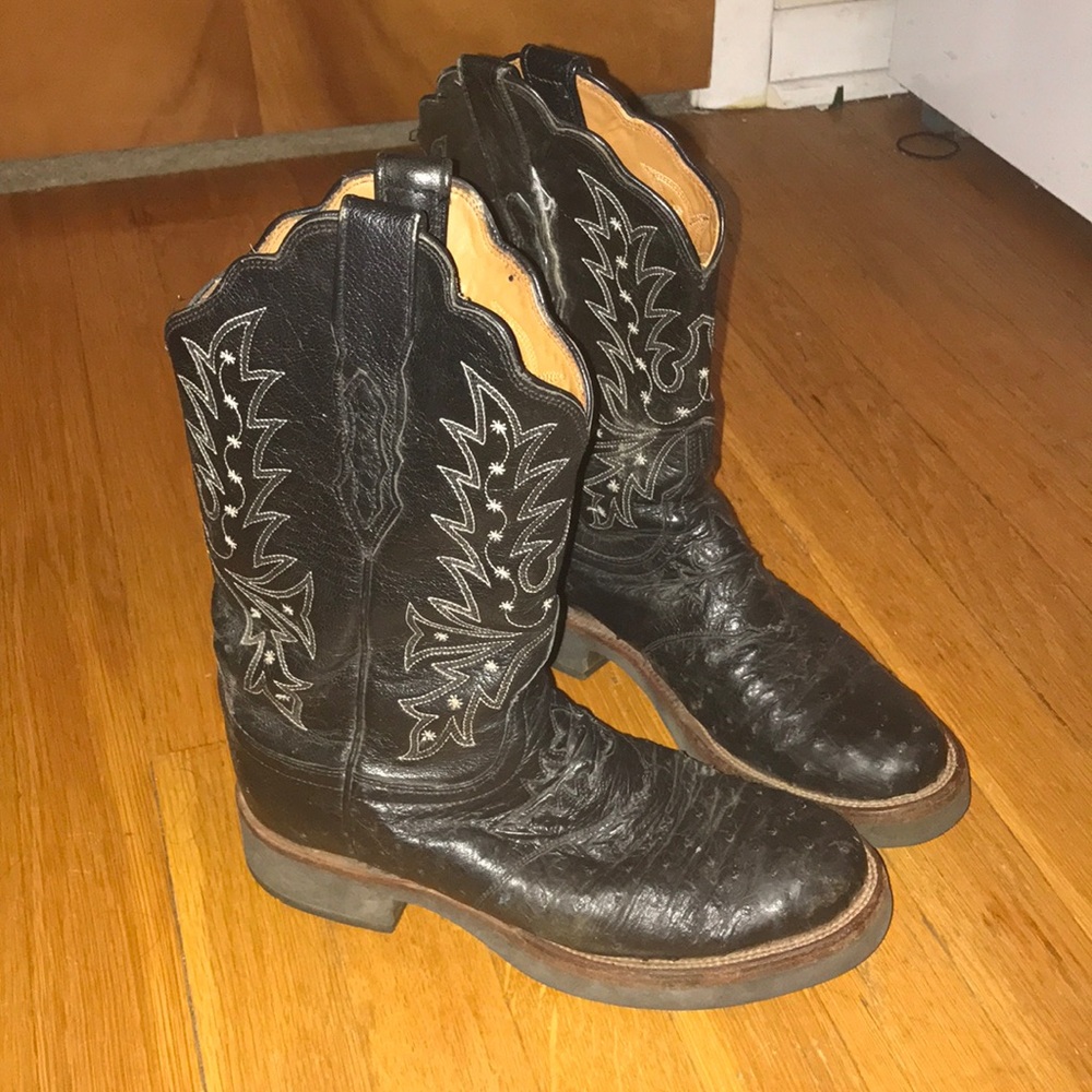 Lucchese ostrich boots