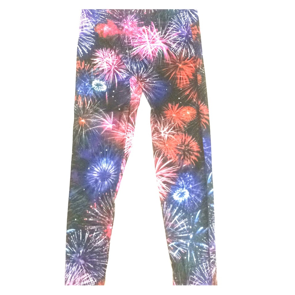 Firework leggings.