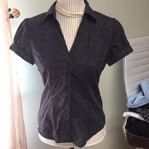 Zebra print blouse