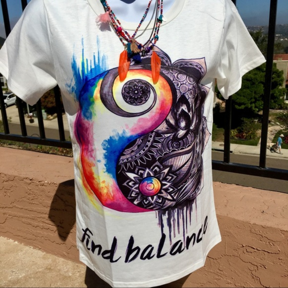 Good Vibes Chakra Balance or Dream Catcher T Shirt - Picture 6 of 8