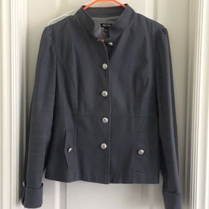 Grey Military Jacket