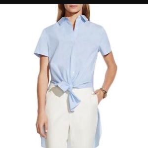 Long Shirt w/ Tied Front