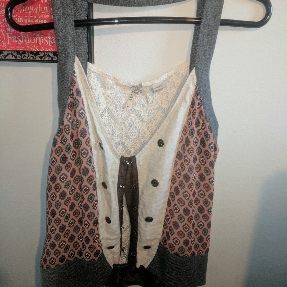 Cute Boho vest/tank